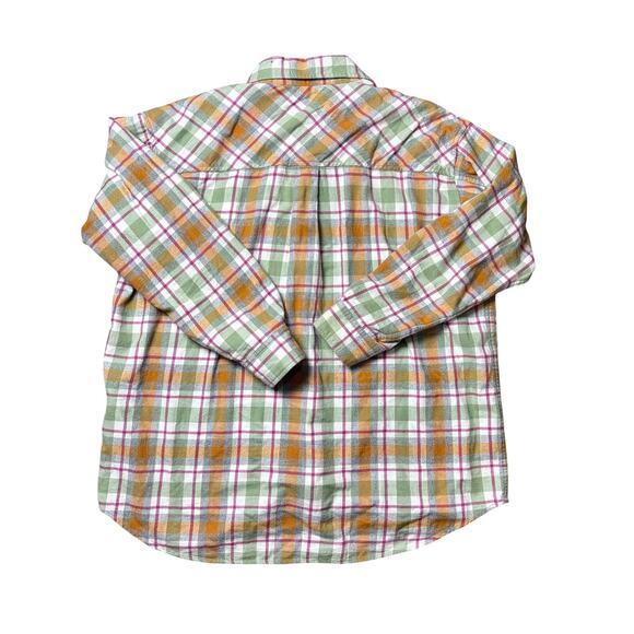 Wilfred Free Aritzia Marta Button-up Oversized flannel button-up shirt 2 - Picture 3 of 6